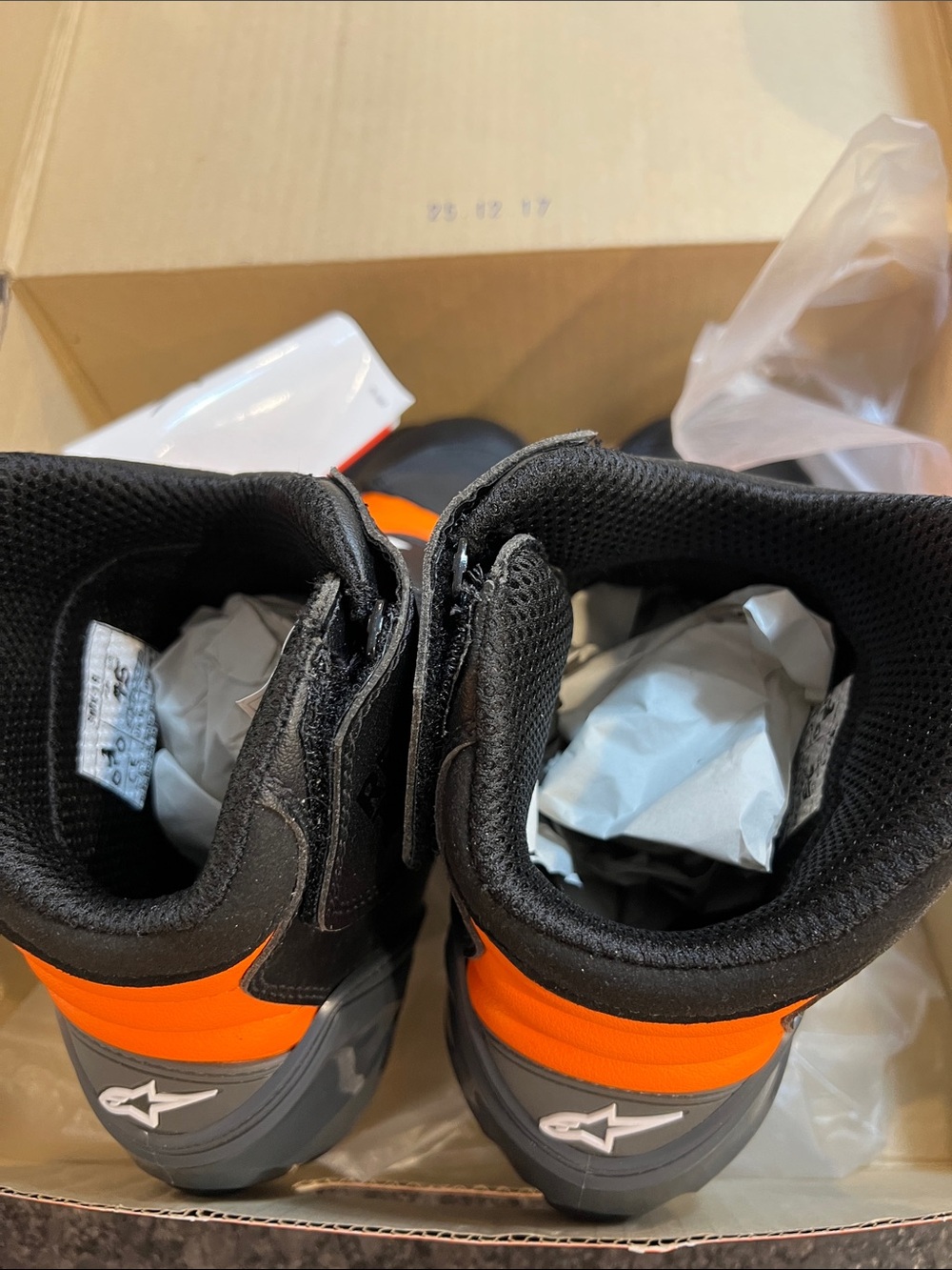 KTM Men's Black & Orange Motorcycle Boots - Picture 7 of 7